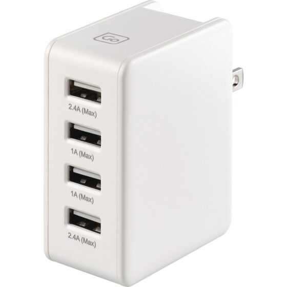 DEsign Go World USB Charger ADaptor White 575 hub jpg