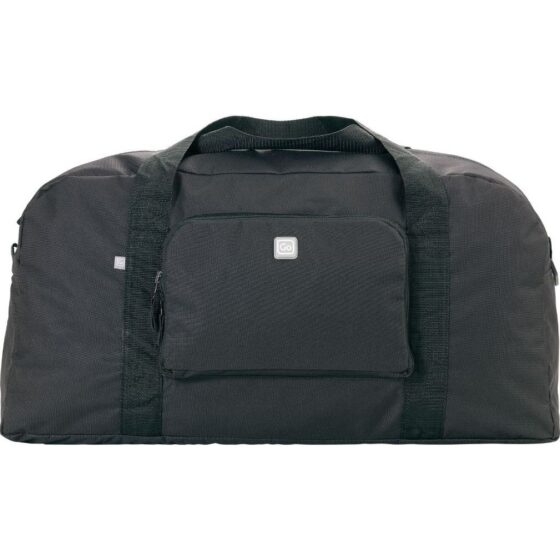 Design Go 852 Black Xl Pack Away Duffle Bag Front