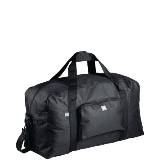 Design Go 852 Black Xl Pack Away Duffle Bag Front3qrtr Primary