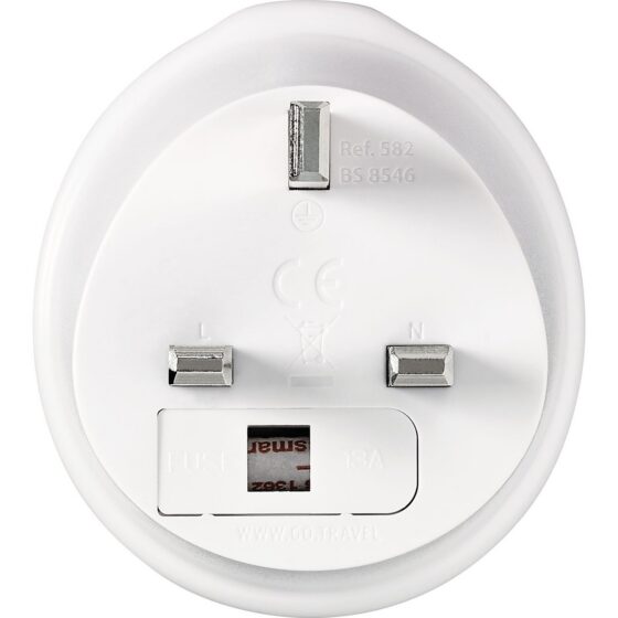 Design Go Plug Adaptror Sa to UK 582 with fuse jpg