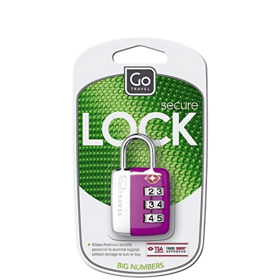 Design Go Sentry Big Wheel Combination TSA Lock 345 Primary