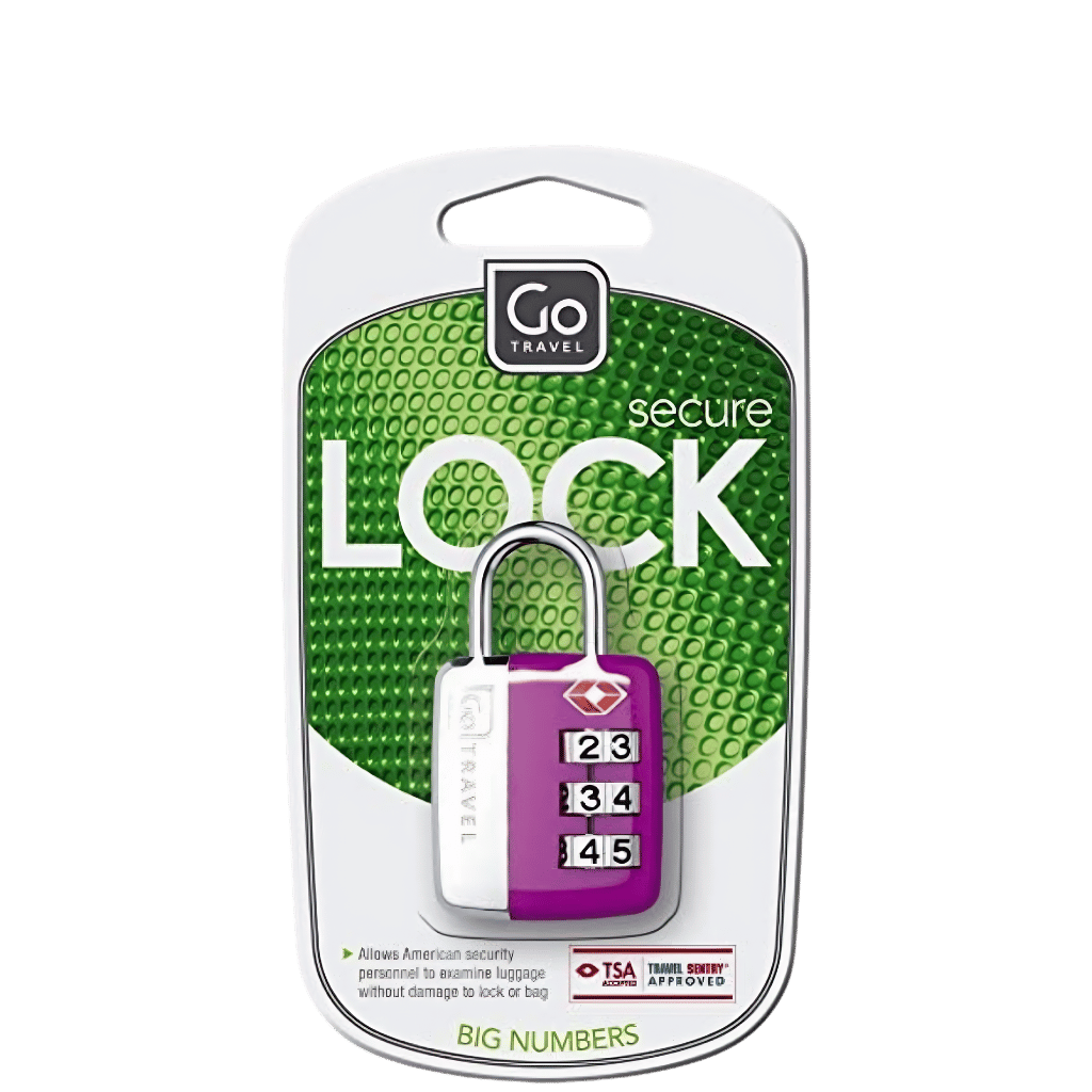 Design Go Sentry Big Wheel Combination TSA Lock 345 Primary