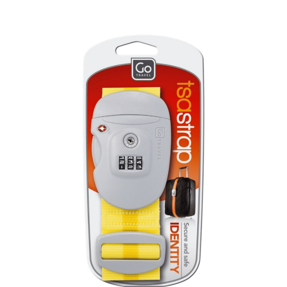 Design Go TSA Lock Luggage Strap 342 transp