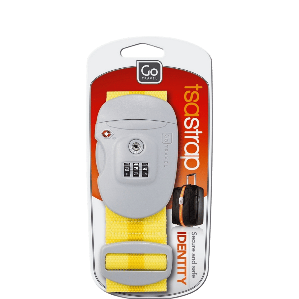 Design Go TSA Lock Luggage Strap 342 transp
