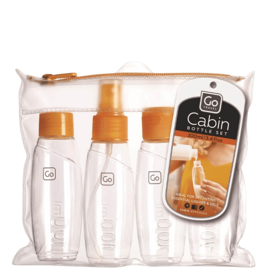 Design Go Travel Accessory 658 Carry On Bottles Package transparent