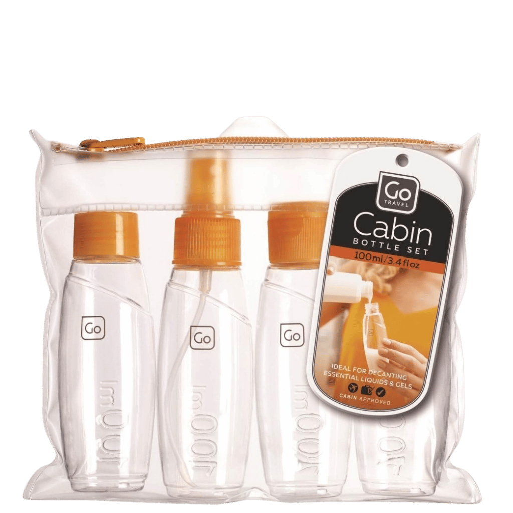 Design Go Travel Accessory 658 Carry On Bottles Package transparent