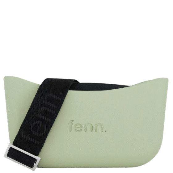 Fenn Classic 2148 Pastel green black canvas strap front png