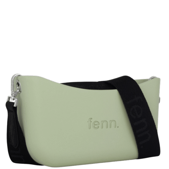 Fenn Classic 2148 Pastel green black canvas strap front3qrtr png