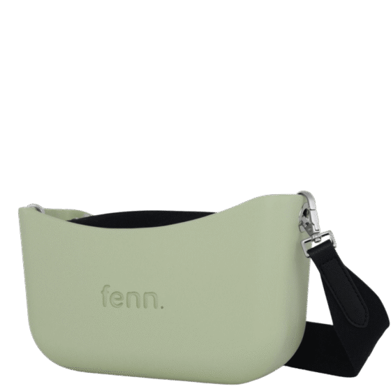 Fenn Classic 2148 Pastel green black canvas strap front3qrtr2 png