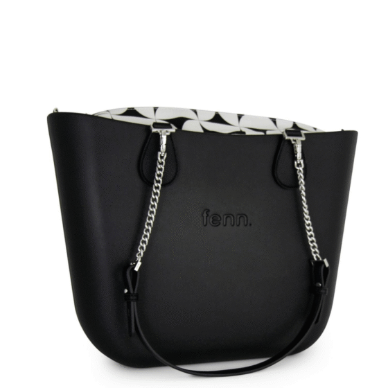 Fenn Collection Original Silver Chain Black 1436 P93 print front3qrtr png