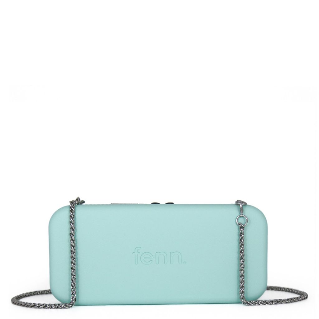Fenn Collection Original Wallet Purse With Chain 016 Aquamarine 018 Front Primary