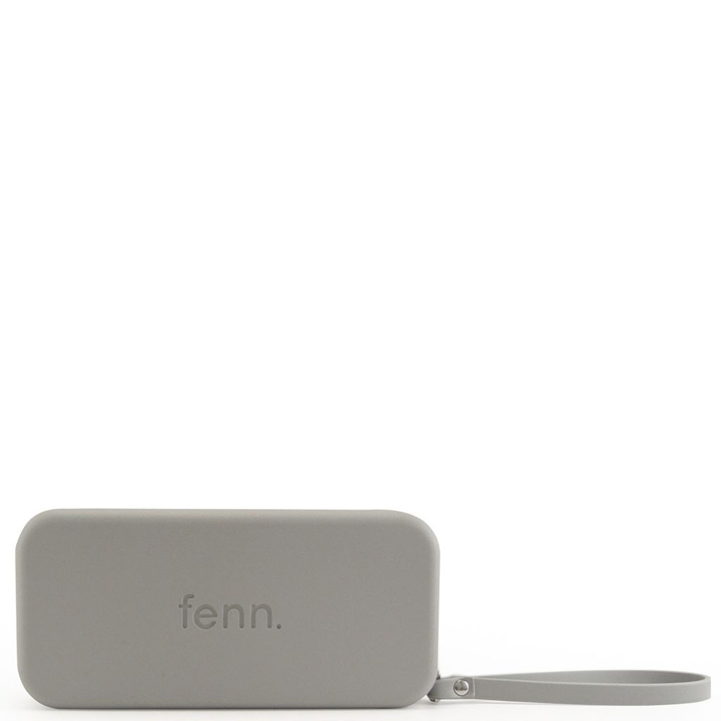 Fenn Collection Wristlet Zip Purse 015 Grey Front Primary