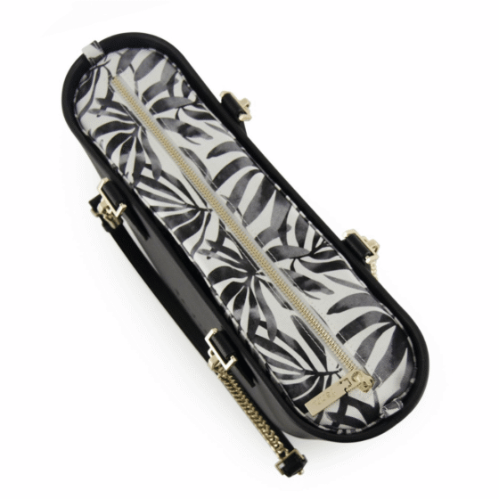 Fenn Petite Chain 9372 Black Printed Inner top png