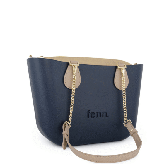 Fenn Petite gold chain 9378 Navy light stone inner front3qrtr png