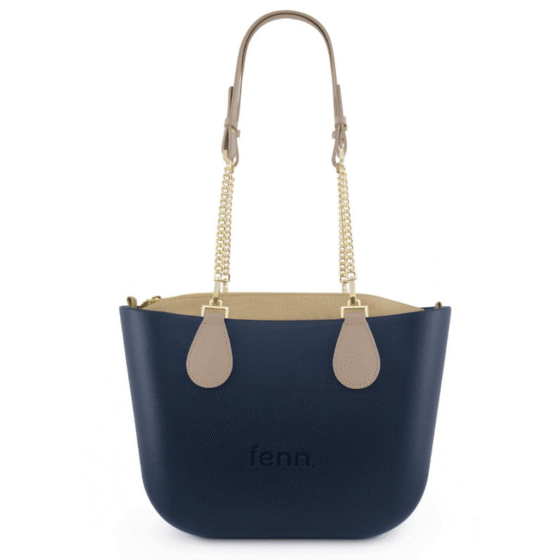 Fenn Petite gold chain 9378 Navy light stone inner front handle up png