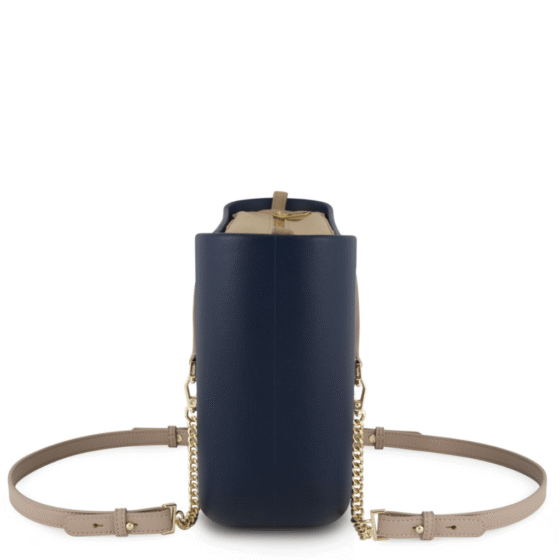 Fenn Petite gold chain 9378 Navy light stone inner side png