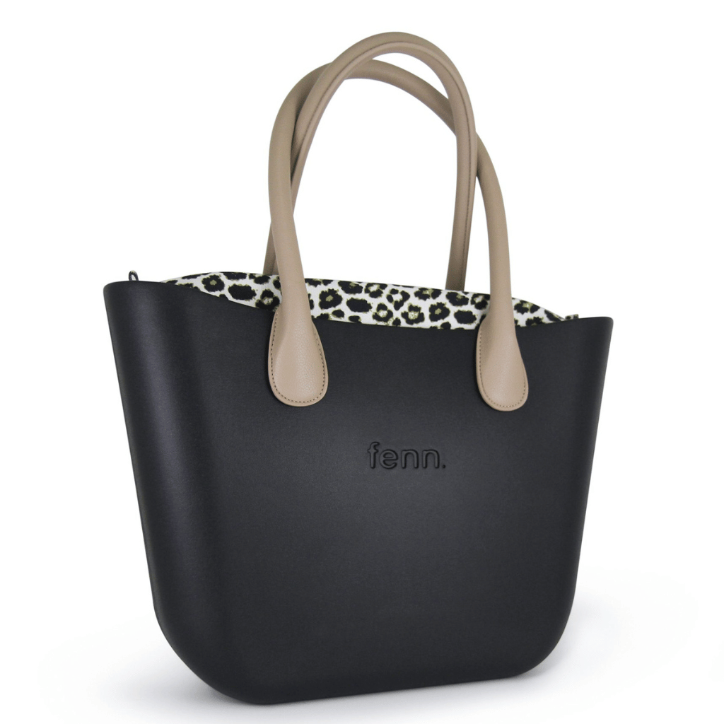 Fenn_original_0410_black_light_stone_handle_leopard_print_front3qrtr