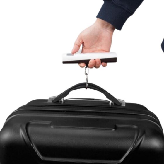 Gino De Vinci Battery Free Digital Luggage Scale White Lifestyle2