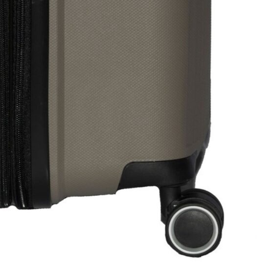 Gino De Vinci Forte Spinner Coffee Brown wheel jpg