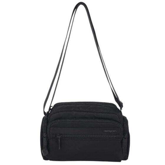 Hedgren Inner City Crossbody Handbag Hic431 Emily Black Front Handle Up