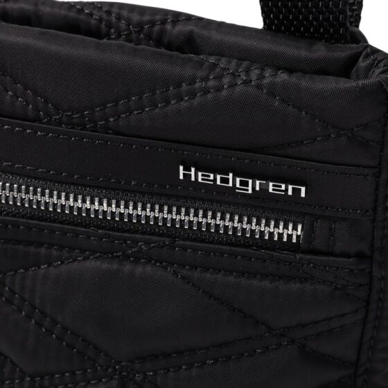 Hedgren Inner City Leonce Quilted crossbody 112Q black logo jpg