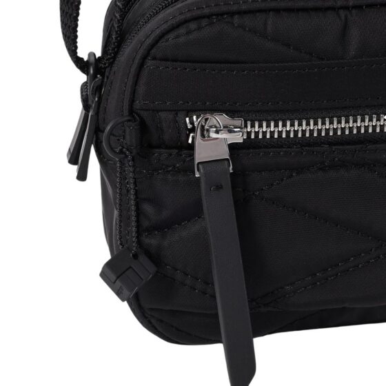 Hedgren Inner City Maia Quilted black zipper jpg