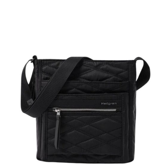 Hedgren Inner City Orva Quilted 370Q black front jpg
