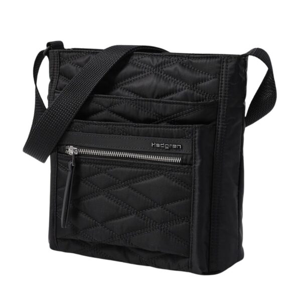Hedgren Inner City Orva Quilted 370Q black front3qrtr jpg