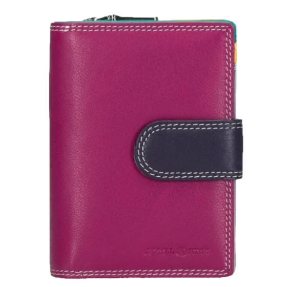 Jekyll Hide 2228 Caribbean Leather Purse Ibiza Purple front