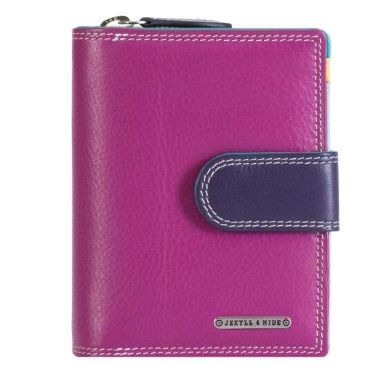 Jekyll Hide 2228 Caribbean Leather Purse Ibize Front Main jpg