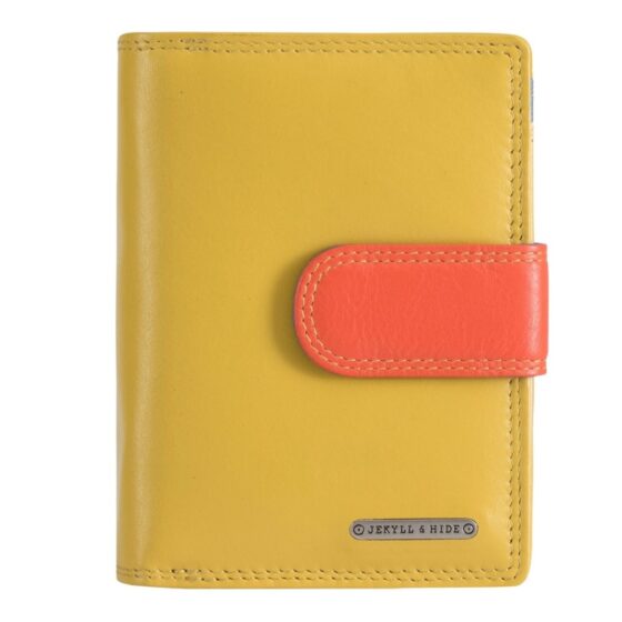 Jekyll Hide 2228 Caribbean Leather Purse Pacific Front Main jpg