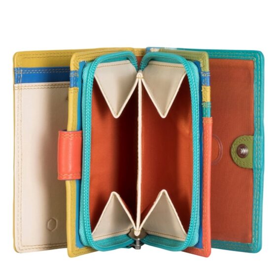 Jekyll Hide 2228 Caribbean Leather Purse Pacific Open jpg