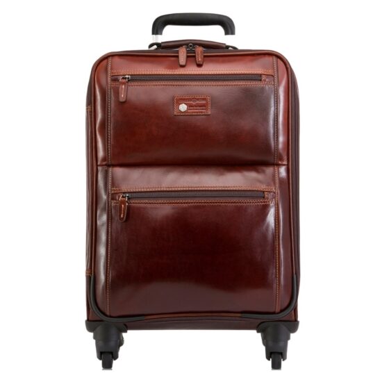 Jekyll Hide 3830 Oxford Leather Tobacco Brown Business Spinner Main jpg