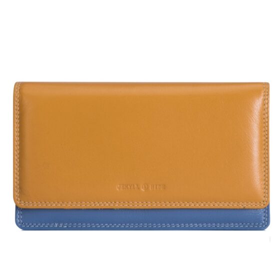 Jekyll Hide Caribbean Leather Purse 2148 Fiji Front jpg