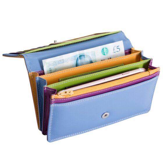 Jekyll Hide Caribbean Leather Purse 2148 Fiji front3qrtr jpg