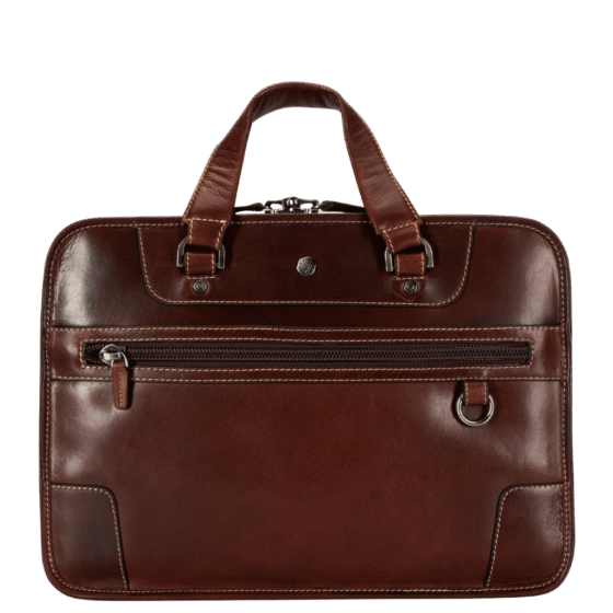Jekyll and Hide 3684 Oxford Medium business bag moccha brown front png