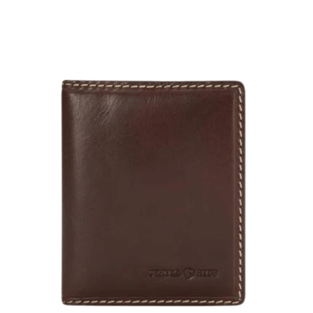 Jekyll and Hide 4294 Oxford Leather Billfold mocha brown front primary png
