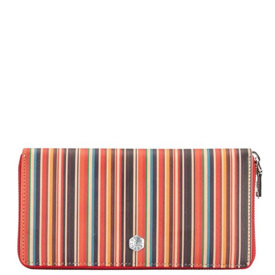 Jekyll And Hide 4303 Leather Graphic Purse Lollipop Front