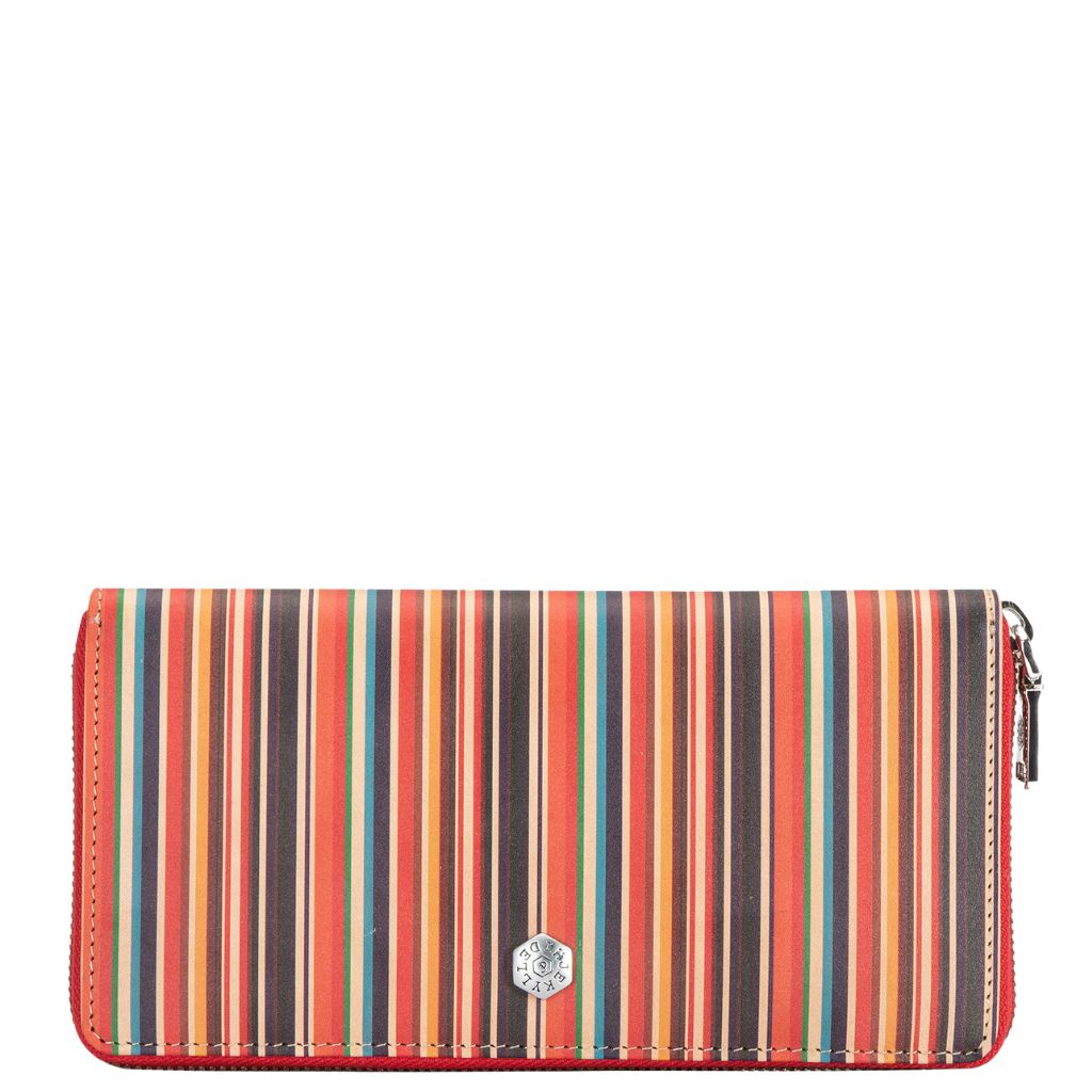 Jekyll And Hide 4303 Leather Graphic Purse Lollipop Front