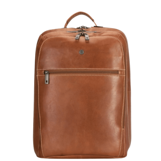 Jekyll and Hide Montana Leather Business Backpack 3651 Colt front png