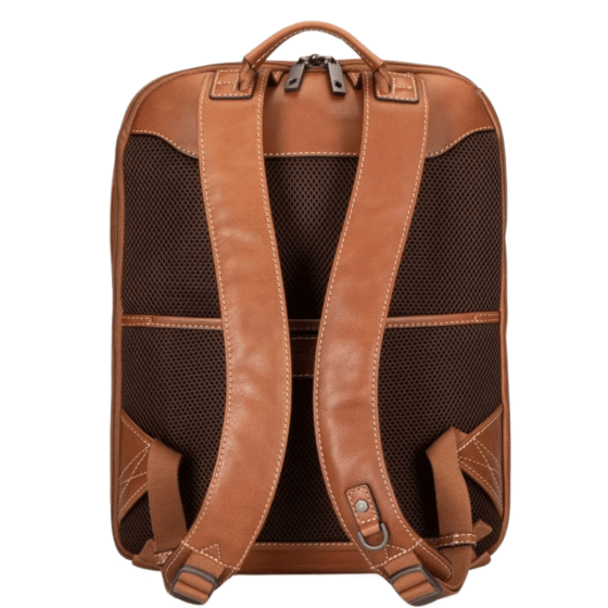 Jekyll and Hide Montana Leather Business Backpack 3651 Colt rear png