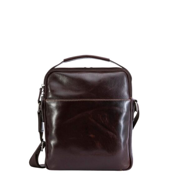 Jekyll And Hide Oxford 3688 Crossbody Dark Brown Rear