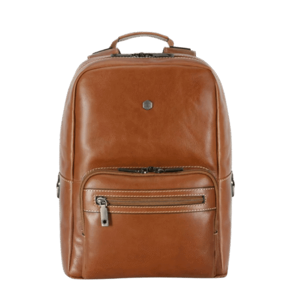 Jekyll and hide 3688MO Montanna leather backpack brown front png
