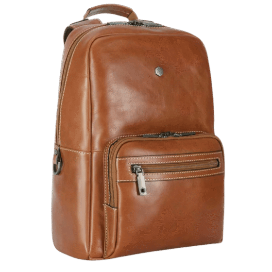 Jekyll and hide 3688MO Montanna leather backpack brown front3qrtr png