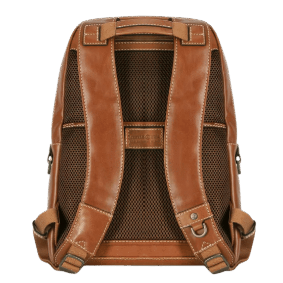 Jekyll and hide 3688MO Montanna leather backpack brown rear png
