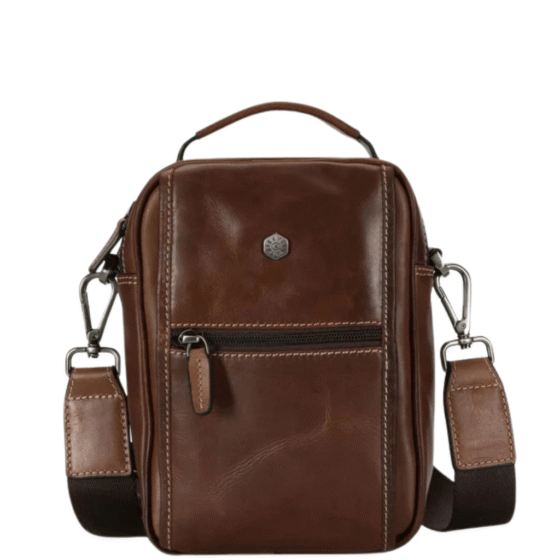 Jekyll and hide Oxford Crossbody two tone brown 3689 front png