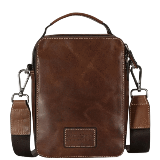 Jekyll and hide Oxford Crossbody two tone brown 3689 rear png