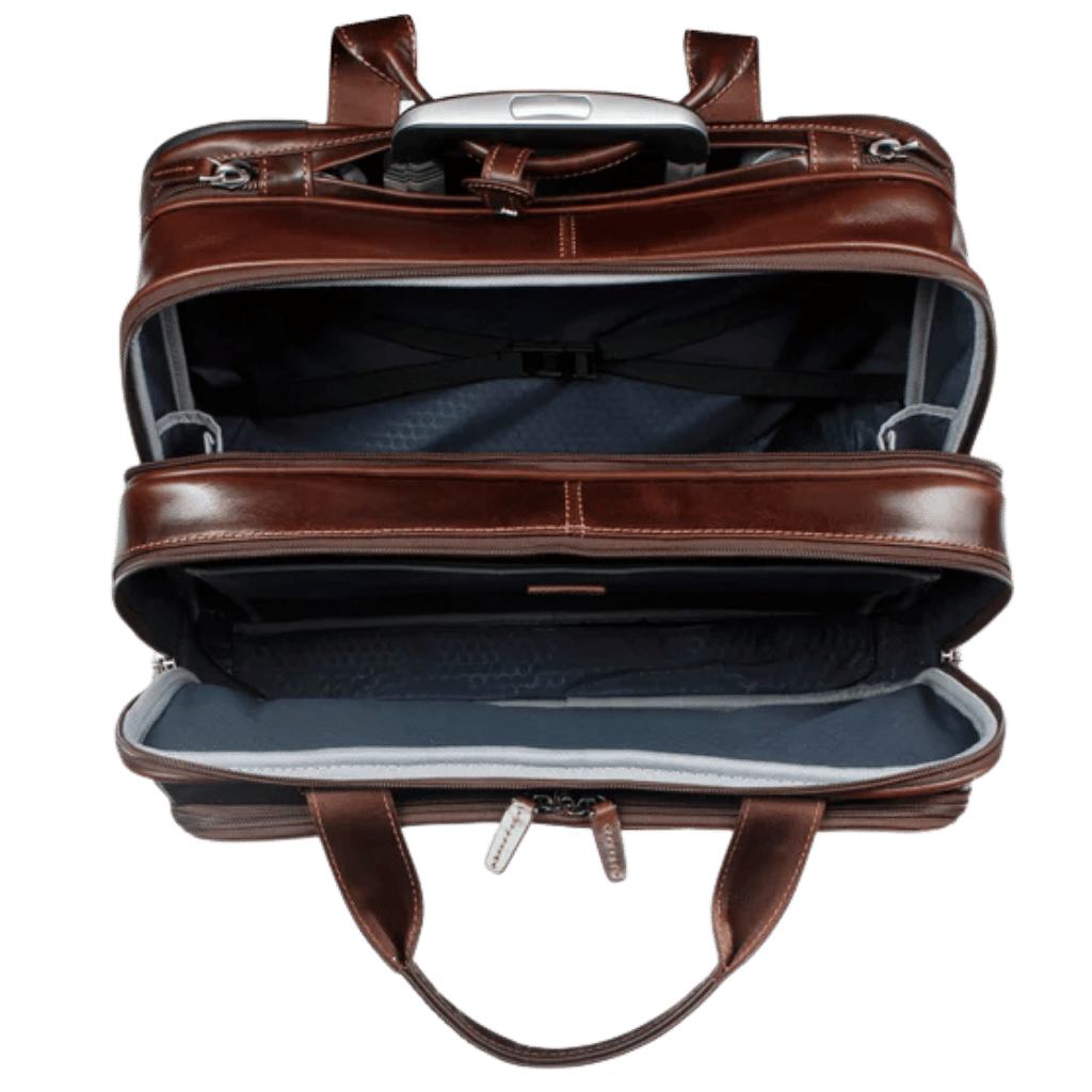 Jekyll & Hide Oxford Leather Laptop Trolley - Luggage Warehouse