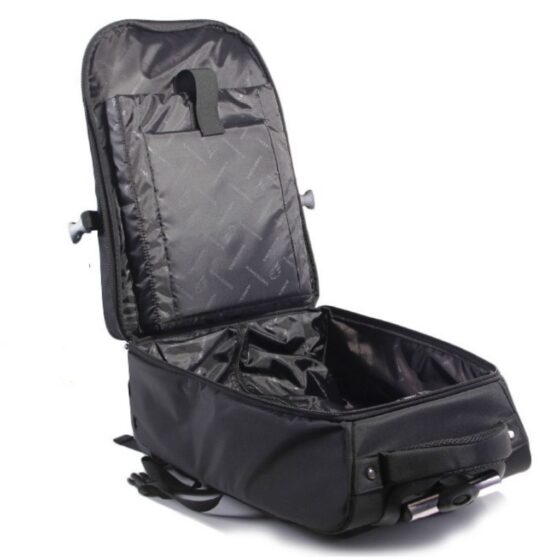 Kingsons 8380W Prime TRolley Backpack black interior jpg