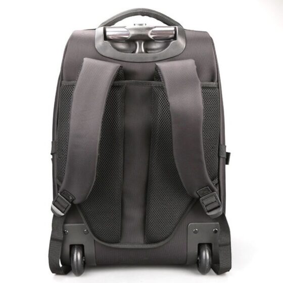 Kingsons 8380W Prime TRolley Backpack black rear jpg